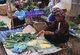 Vietnam: Tai women selling vegetables in the market at Thuan Chau, Northwest Vietnam