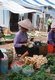 Vietnam: Tai women selling vegetables in the market at Thuan Chau, Northwest Vietnam